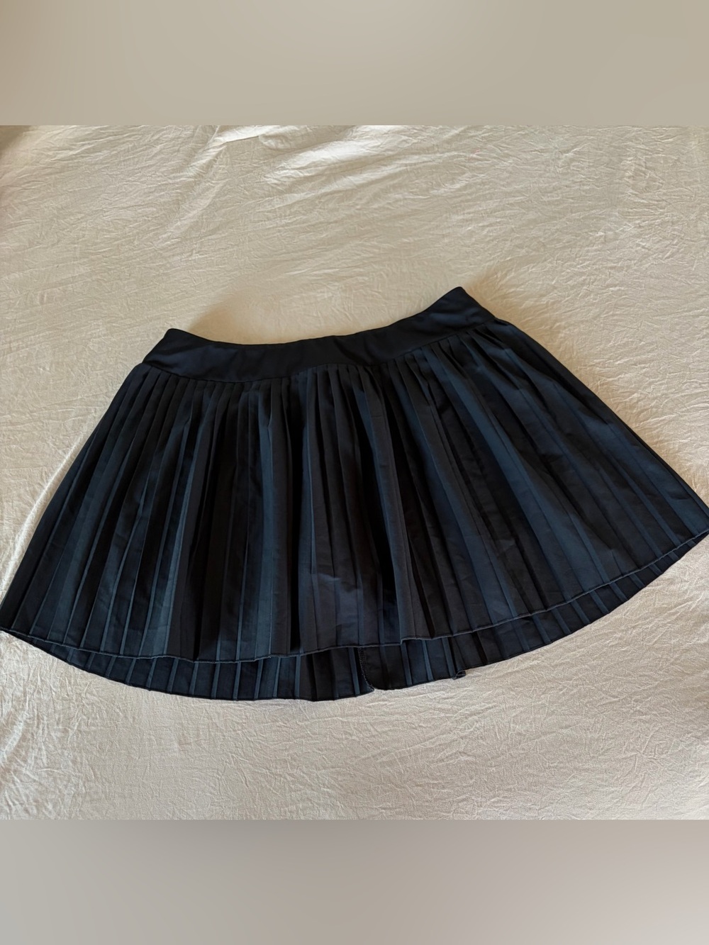 Mondetta Black Pleated Circle Skirt